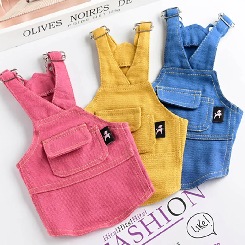 Джинсы одежда для собак одинаковая Одежда питомцев пальто куртка домашних