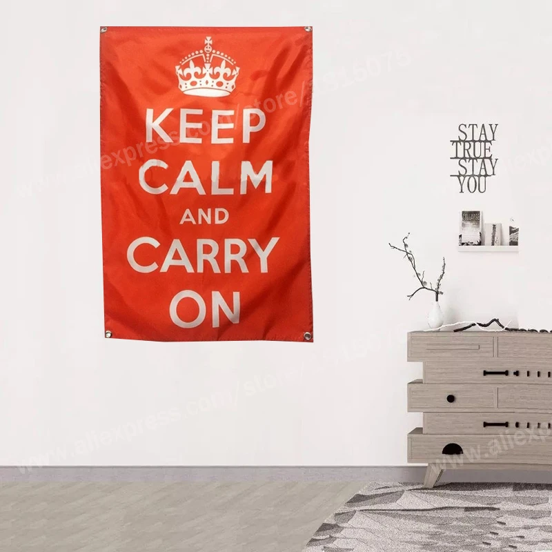 Музыкальный флаг рок баннер из полиэстера 96 см * 144 подвесной на стену 4 люверса