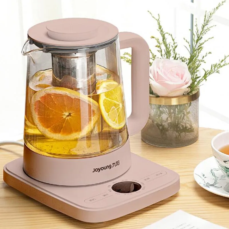 

220V 1.5L Automatic Electric Kettle Glass Health Preserving Pot Household Multi Cooker Water Boiling Kettle Dessert Stewing Pot