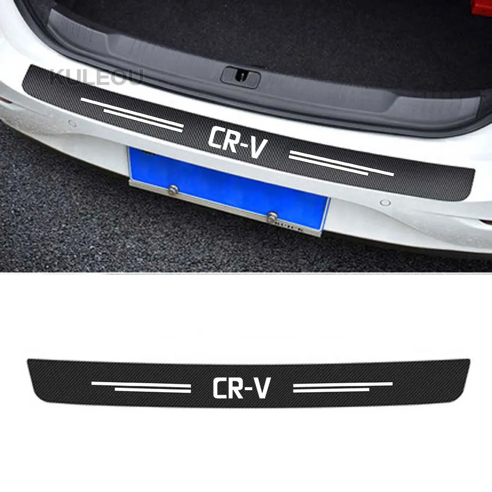 

Наклейка на задний бампер автомобиля для Honda CRV CR V 2 3 4 5 2021 2020 2019 2018 2017 2016 2015 2014 2013 2012 - 2002