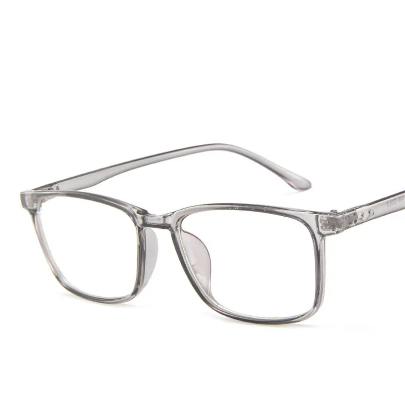 2020 Ретро квадратные винтажные очки для компьютера пластиковая оправа очков