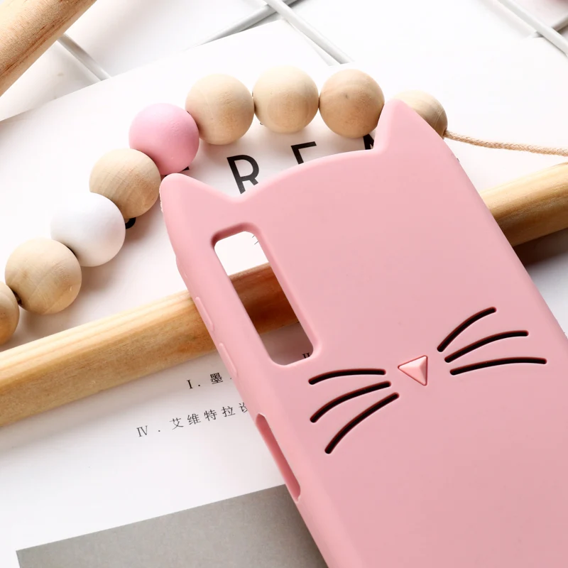 Cat чехол s для samsung Galaxy A7 A8 плюс A6 чехол крышка на samsung S5 A750F A7 A70 A50 A30 A20 S10e S10 рlus Lite Funda