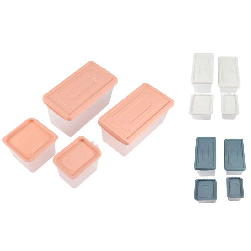 

Бытовая кухонная коробка для хранения фруктов, овощей, яиц, холодильника, прозрачная герметичная коробка для хранения свежести