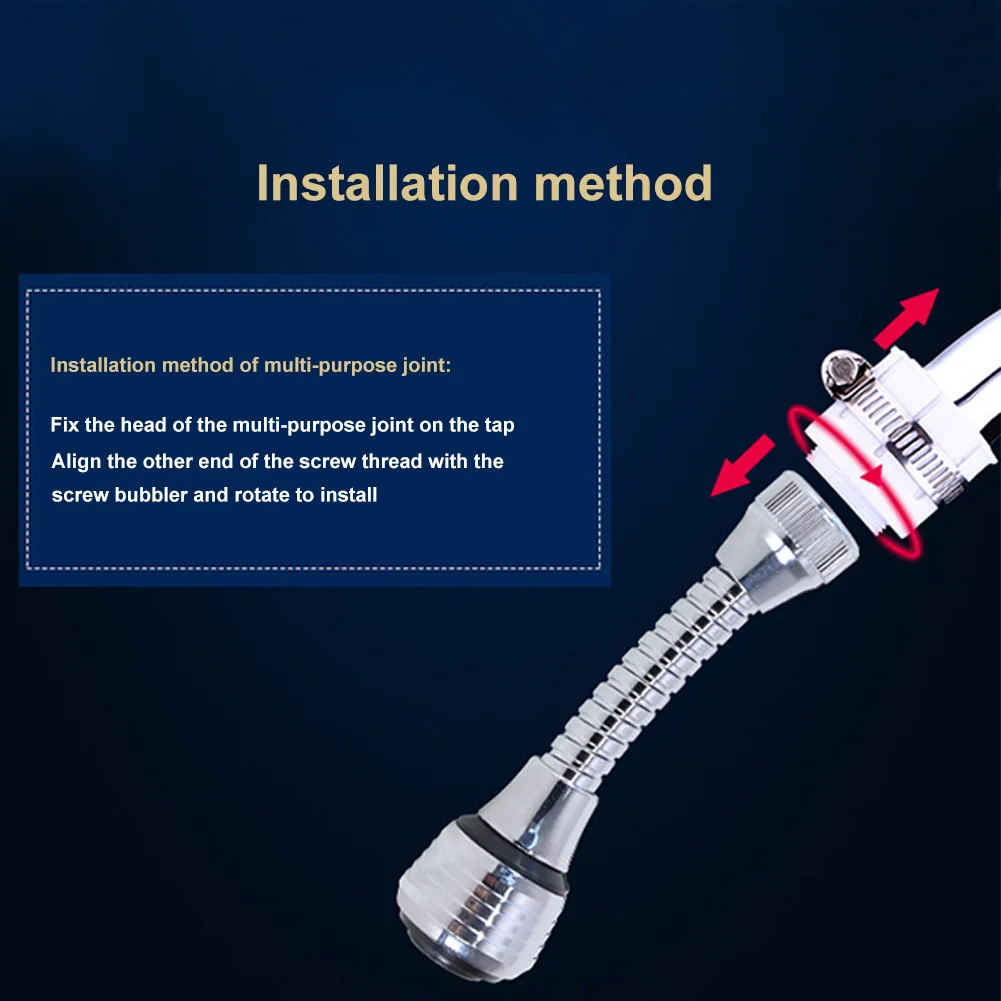 360 градусов вращающийся водосберегающий кран рассеиватель носик Bubbler удлинитель