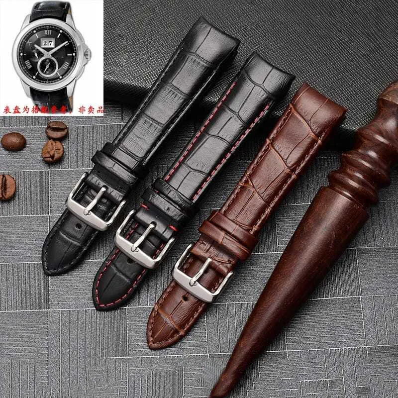 

High qualit curve end watchband for Citizen BL9002-37 05A BT0001-12E 01A watch strap 20mm 21mm 22mm black brown cow leather band