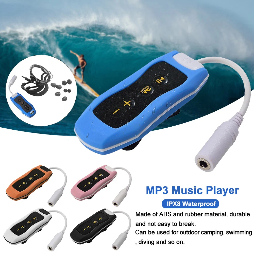 Многофункциональный MP3-плеер USB2.0 FM-радио для дайвинга плавания дома с кабелем