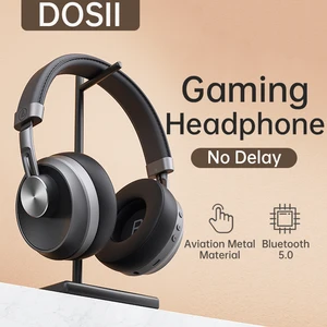 wired gaming headphones gamer wireless bluetooth headset noise cancelling monitor earphone deep bass hd stereo with mic for sony free global shipping