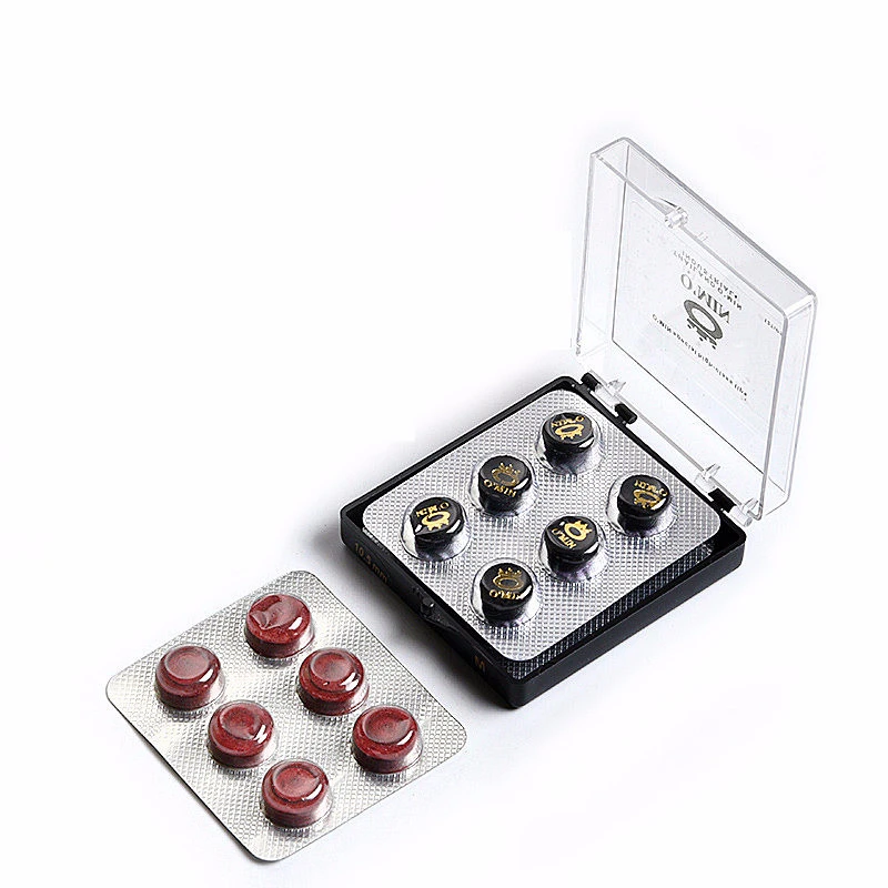 

1PCS 10.5/12mm Snooker Billiard Pool Cue Tip Red Baked Leather Billiard Accessories