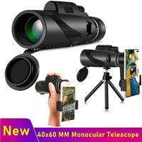 tongdaytech 40x60 mm monocular telescope phone camera zoom telephoto lens with tripod for iphone samsung xiaomi smartphone lente