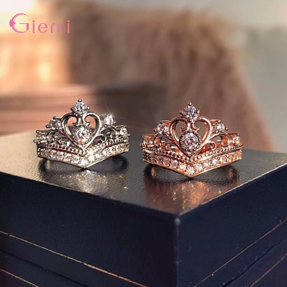 Роскошное элегантное кольцо на палец из стерлингового серебра 925 пробы с