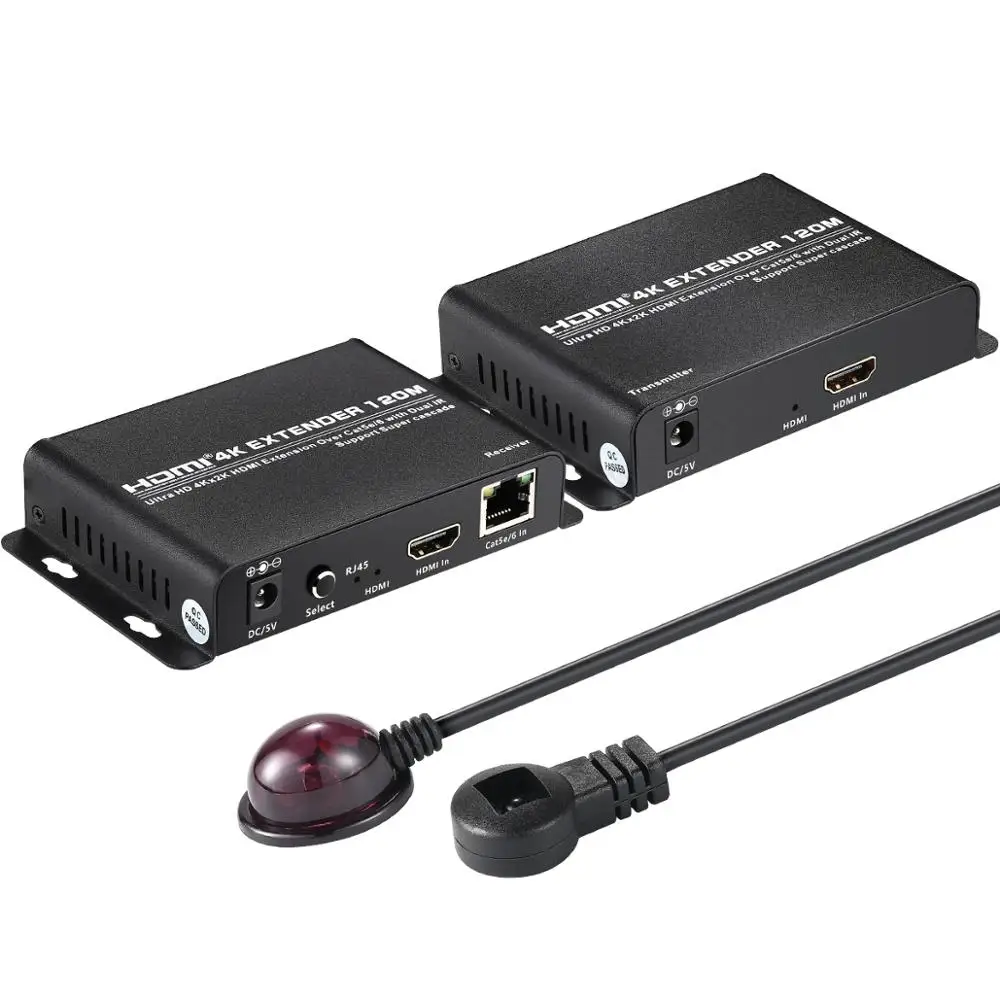 4K HDMI удлинитель через IP комплект от 1 до многих или более одного кабеля Cat5e/Cat6/Cat7 с