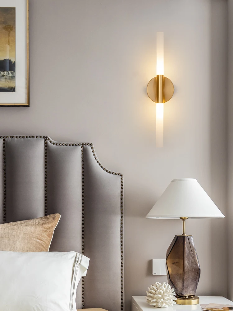 Современный минималистичный настенный светильник для спальни ванной