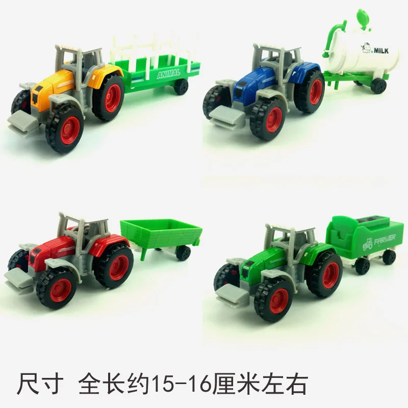 Модель автомобиля из сплава 1/64 раздвижной фермерский трактор имитация