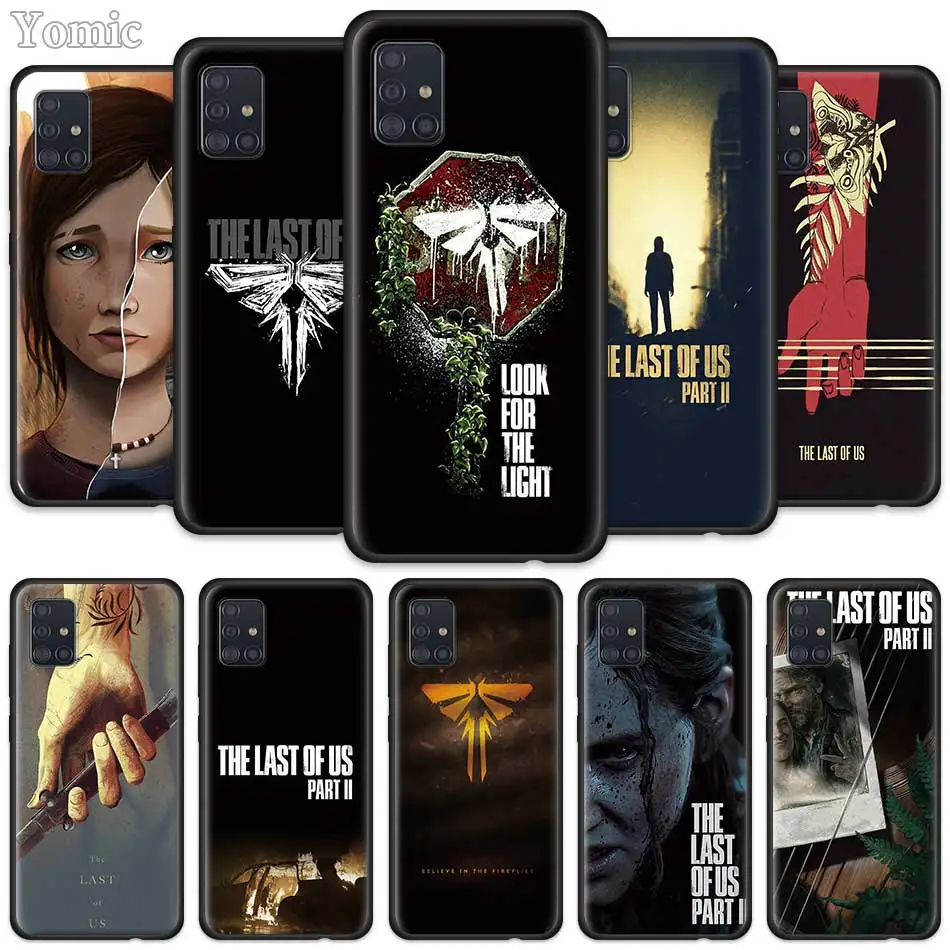 

Soft Case For Samsung Galaxy A51 A50 A71 A21s A41 A31 A70 A10s A30 A20e A40 A11 A20s A01 Black Tpu Cover The Last Of Us Part 2