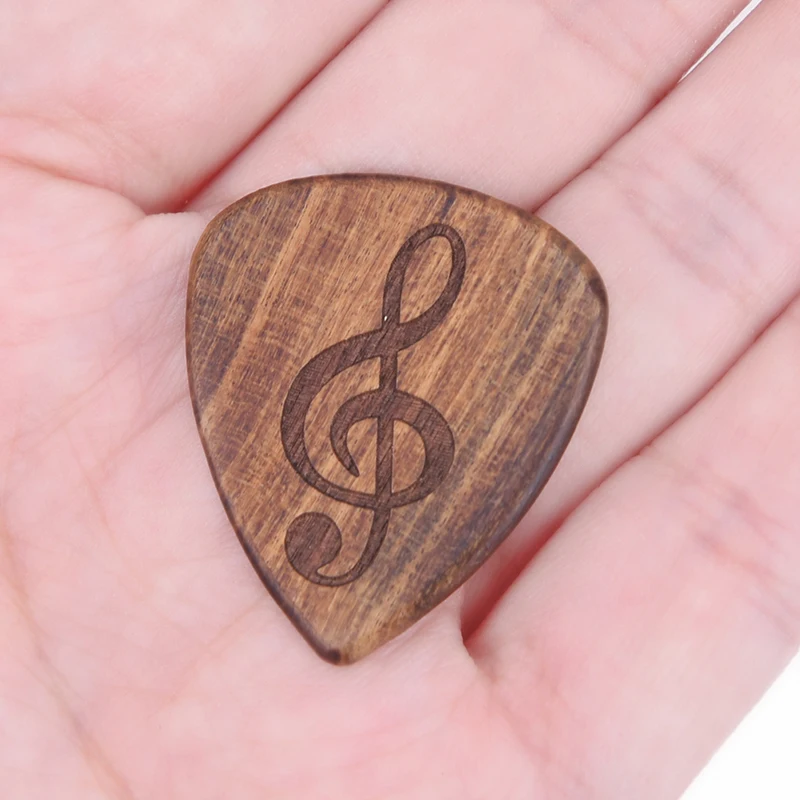 1 шт. новинка медиаторы для гитары из массива дерева 0 46 мм музыкальных