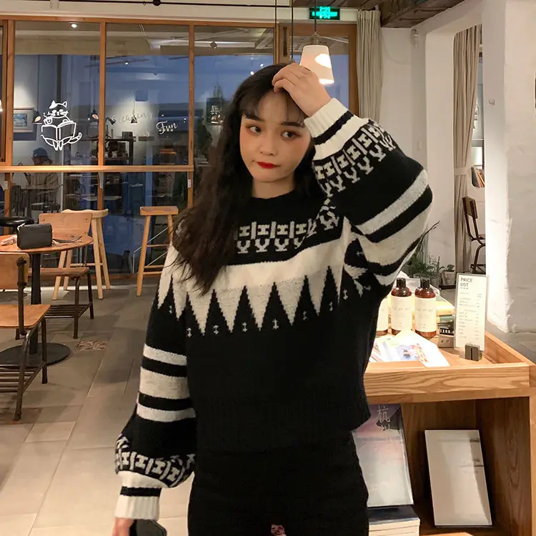 

Cheap wholesale 2021 spring autumn winter new fashion casual warm nice women Sweater woman female OL Pullover Ay241