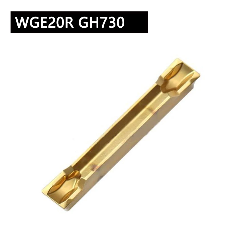 WGE CNC токарные вставки WGE20 WGE20R WGE30 WGE30R GH730 T9125 для общего разделения и канавок