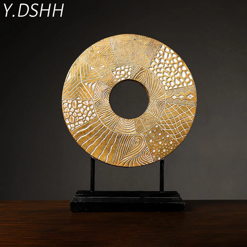 

Y.DSHH Buddha Screen Creative Southeast Asian Style Entrance Hall Decoration Dining Table Elephant Fruit Plate Snack Plate FX9