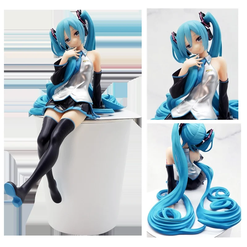 Новинка 2020 10 см аниме рисунок Хацунэ Мику сексуальные игрушки для девочек