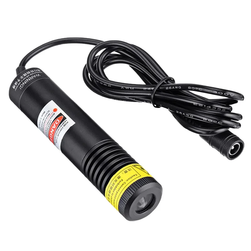 Синий лазерный диодный модуль 450 нм 80 мВт точечный линейный проектор для резки