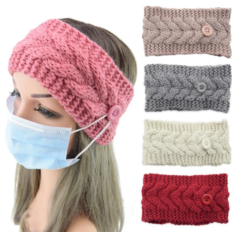 

New Knitted Knot Cross Headband for Women Autumn Winter Girls Hair Accessories Headwear Elastic Hair Band Hair Accessories