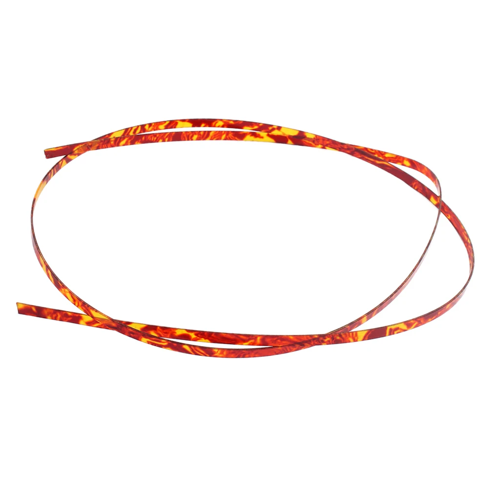 Целлулоид Гитара привязки ленты Ширина 4 мм для Мандолины укулеле банджо тела что