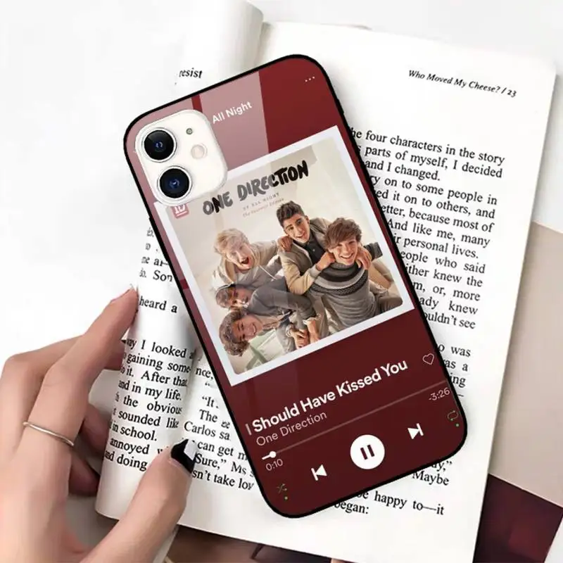 

TOPLBPCS One Direction Louis band Phone Case for iPhone 8 7 6 6S Plus X XR 11 pro XS MAX fundas