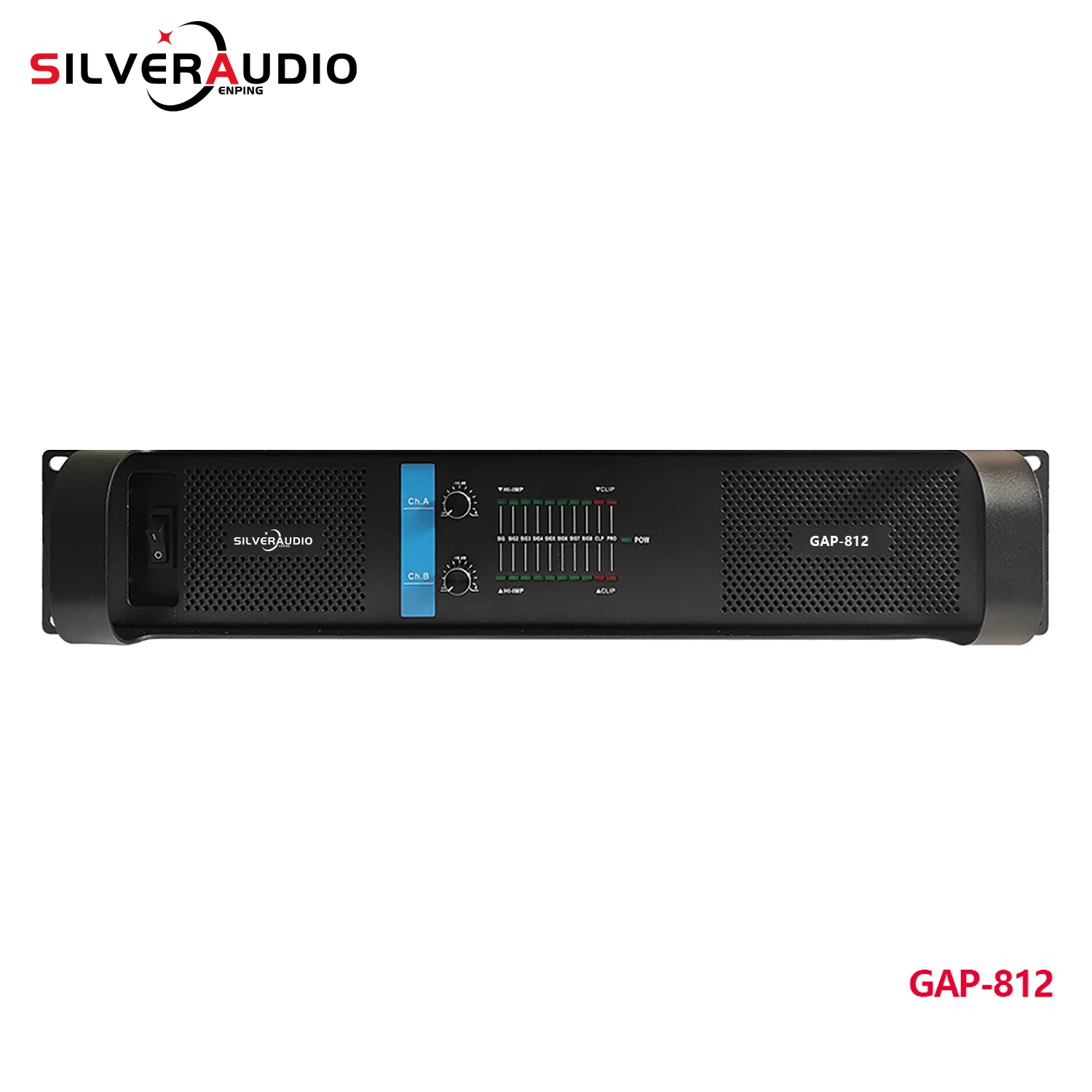 Высокопроизводительный усилитель мощности GAP-812 1000 Вт * 2 HiFi для караоке сцены