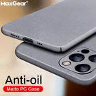 Чехол для iPhone 13, 12, 11 Pro MAX, Mini, X, XR, XS, 8, 7 Plus, SE 2020, матовый, жесткий, ультратонкий