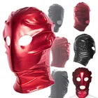 Сексуальные игрушки, фетиш, маска с открытым ртом, капюшон, латекс, бондаж, фиксаторы, БДСМ, игры для взрослых, товары для мужчин, секс-игрушки для взрослых женщин
