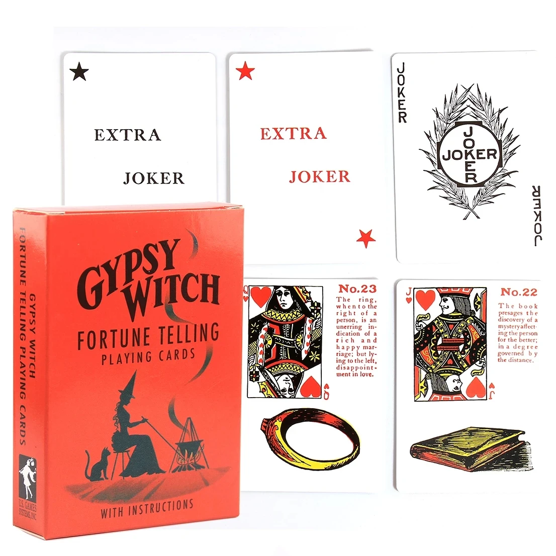 Цыганская ведьма раскрывающие удачу карты 52 игра новинка палуба для начинающих