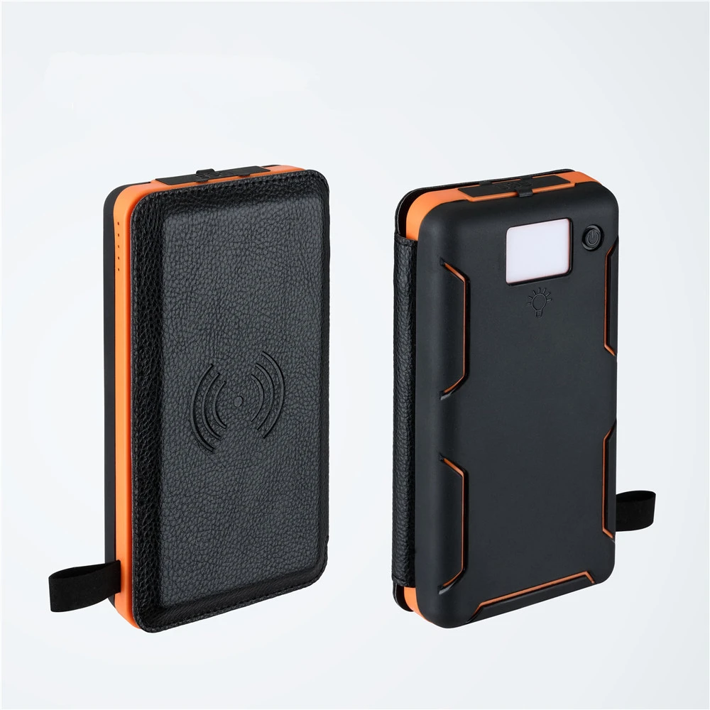 

Melonboy 8W Folding Solar Charger Waterproof Battery 10000mAh Power Bank External Battery Charger Solar Wireless Powerbank