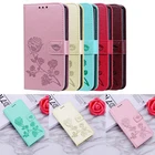 Чехол для ZTE Blade A3 2020 5,45 дюйма, защитный Стильный чехол-подставка из искусственной кожи с откидной силиконовой задней крышкой, чехол-бумажник для телефона zte a3 2020