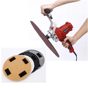 220 В Электрический эпоксидный цементный раствор шпатель для разглаживания стен полировальная машина 390 мм 0-200 обмин Y