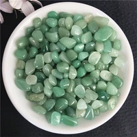 100g natural aventurine jade gravel green minerals collection ore rock crystal meditation fish tank decoration lucky stone