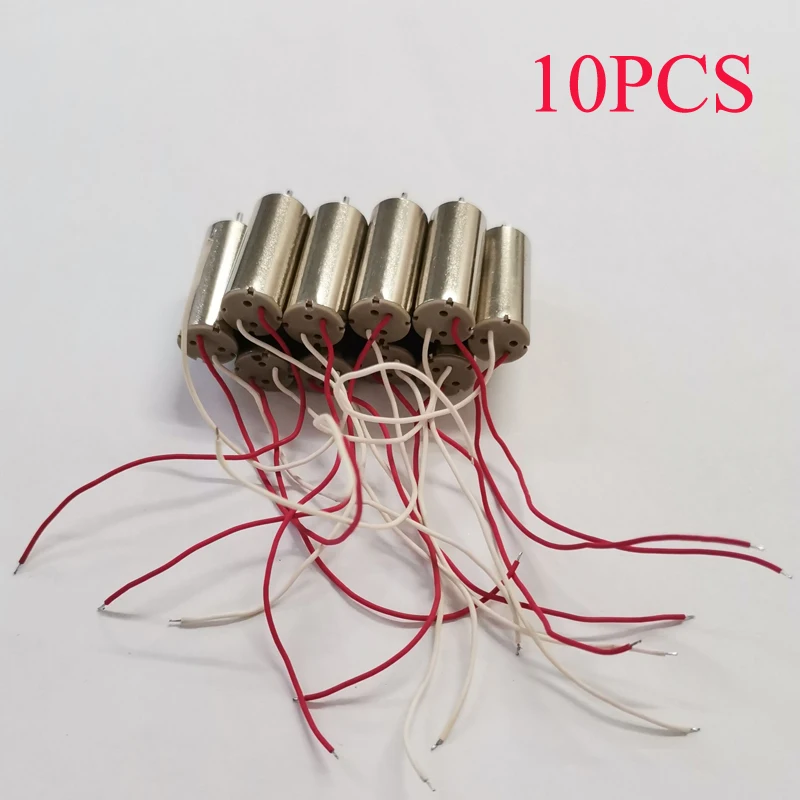 10pcs New Arrival 8520 Hollow Cup Motor 3.7V 48000rpm Engine for RC Model Aircraft Remote Control Drone Quadcopter Drive | Игрушки и