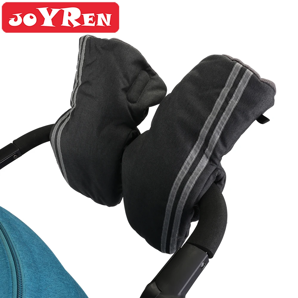 муфта для коляски перчатки Зимние теплые на коляску маленьких Аксессуары