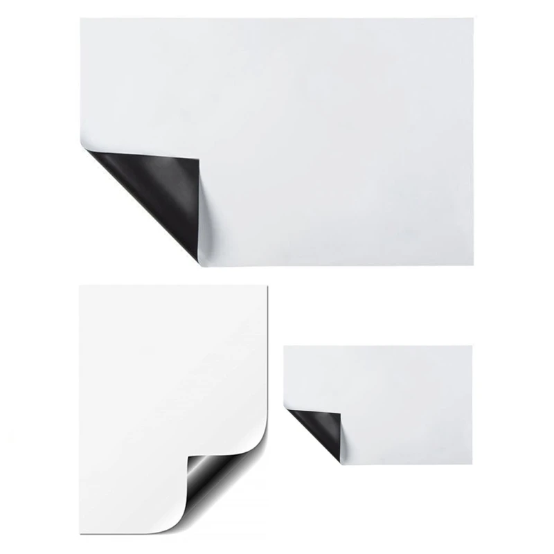 

Magnetic Soft Whiteboard Refrigerator Sticker Erasable Memo Message Board Remind 24BB