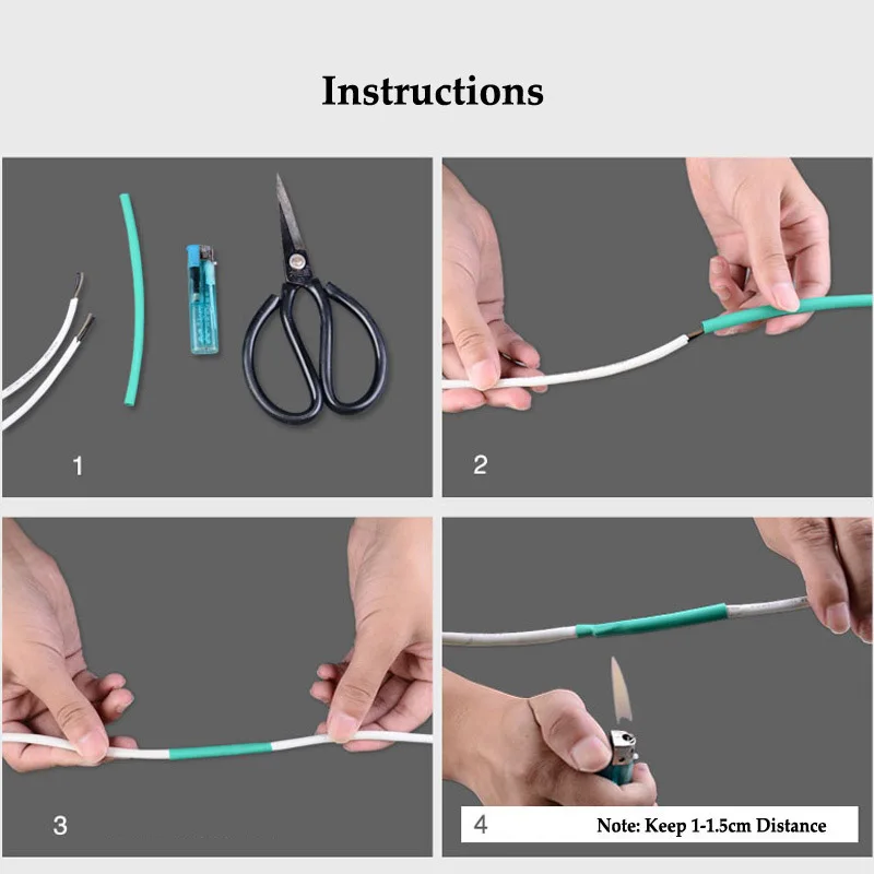 164 шт./набор термоусадочные трубки из полиолефина | Инструменты