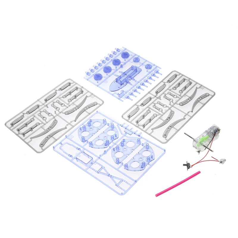 DIY Spider Robot Scientific Experiment Toys DIY Spider Robot For Children Electric Robots Toy Educational Assembles Toys Kits