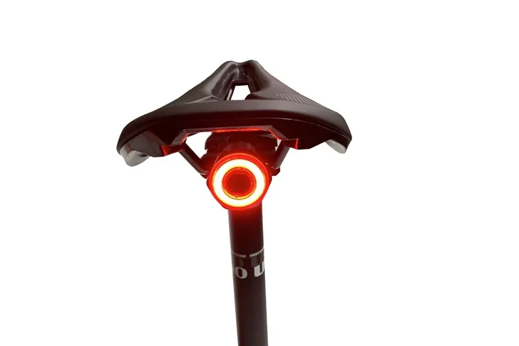 MTB горный велосипед интеллектуальные индукционные тормозные задние фонари огни зарядка через Usb дорожный велосипед ночной езды задние фонари