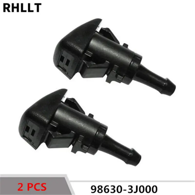 Genuine2Pcs OEM насадка на ветровое стекло в сборе для Hyundai Accent Solaris Santa Fe Equus Sonata Verna 2011 2014