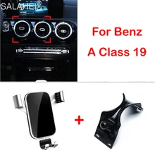 Plastic Phone Holder New For Mercedes-Benz A Class 2019 A180 A200 Interior Dashboard Stand Support Accessories Cell Phone Holder