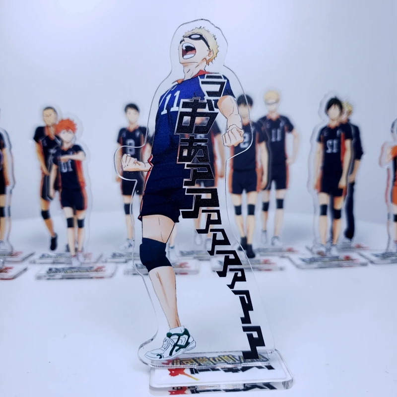 Фигурка стенда из японского Аниме Haikyuu! Игрушка для косплея Hinata Shoyo Kageyama Tobio Tsukishima