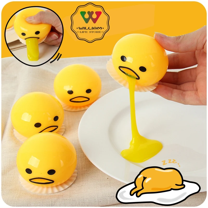 2 шт. новинка распродажа мягкое вспенивающее яичное желток против стресса