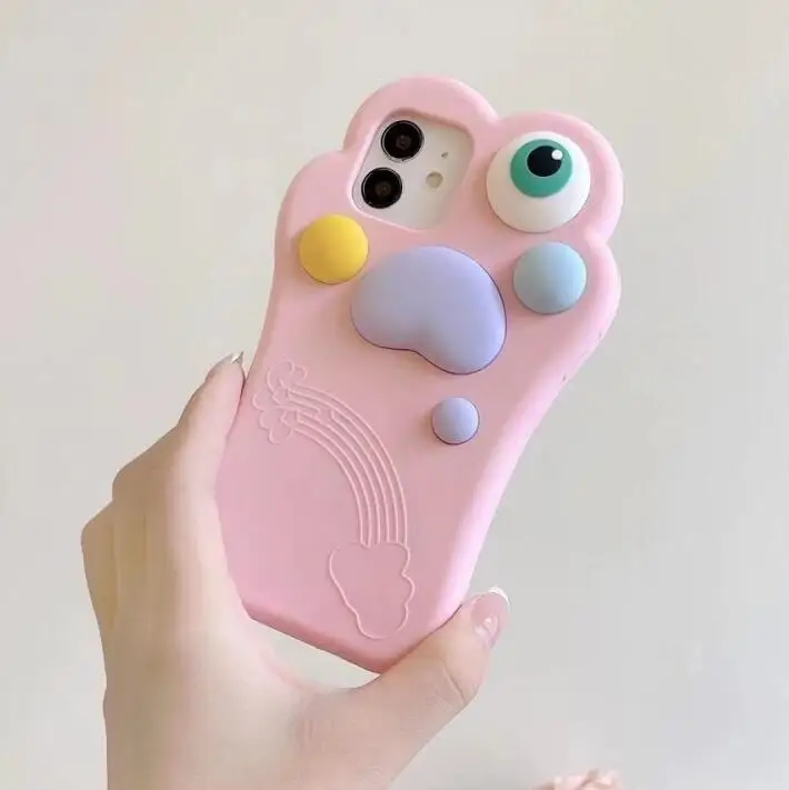Мягкий силиконовый чехол для iPhone 11 Pro Max X XS XR 12 Mini 3D Space Alien SE 8 6 6S 7 Plus | Мобильные