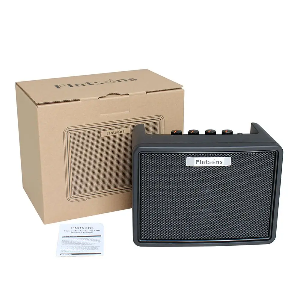 

FGA-3 Mini Guitar Speakers My Amp Audio Portable Speaker 3 Channels Small Speaker Box Output Supports Volume Tone Adjustment