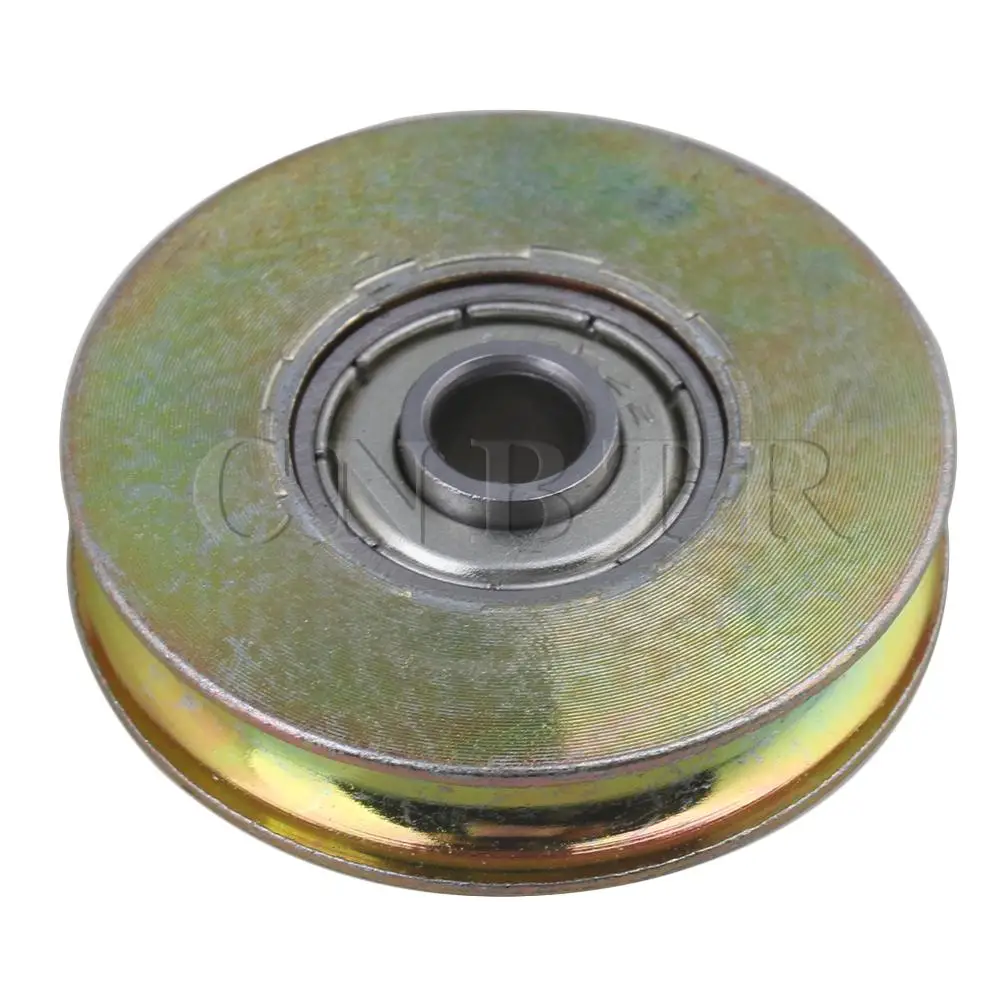 Цветной стальной кафельный рельсовый шкив CNBTR Пассивный ролик 6 4x38x8 3 мм|pulley wheel|idler