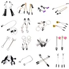 Аксессуары экзотические для БДСМ-игрушек с зажимами на цепочке