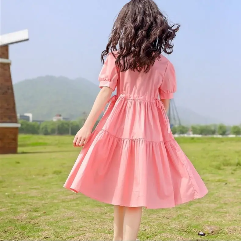 

Girls Summer Dress 2021 New Korean Style Children's Dress Princess Dress Kids Skirt